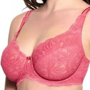 NWT Felina Peridot Lace Unlined Underwire Bra